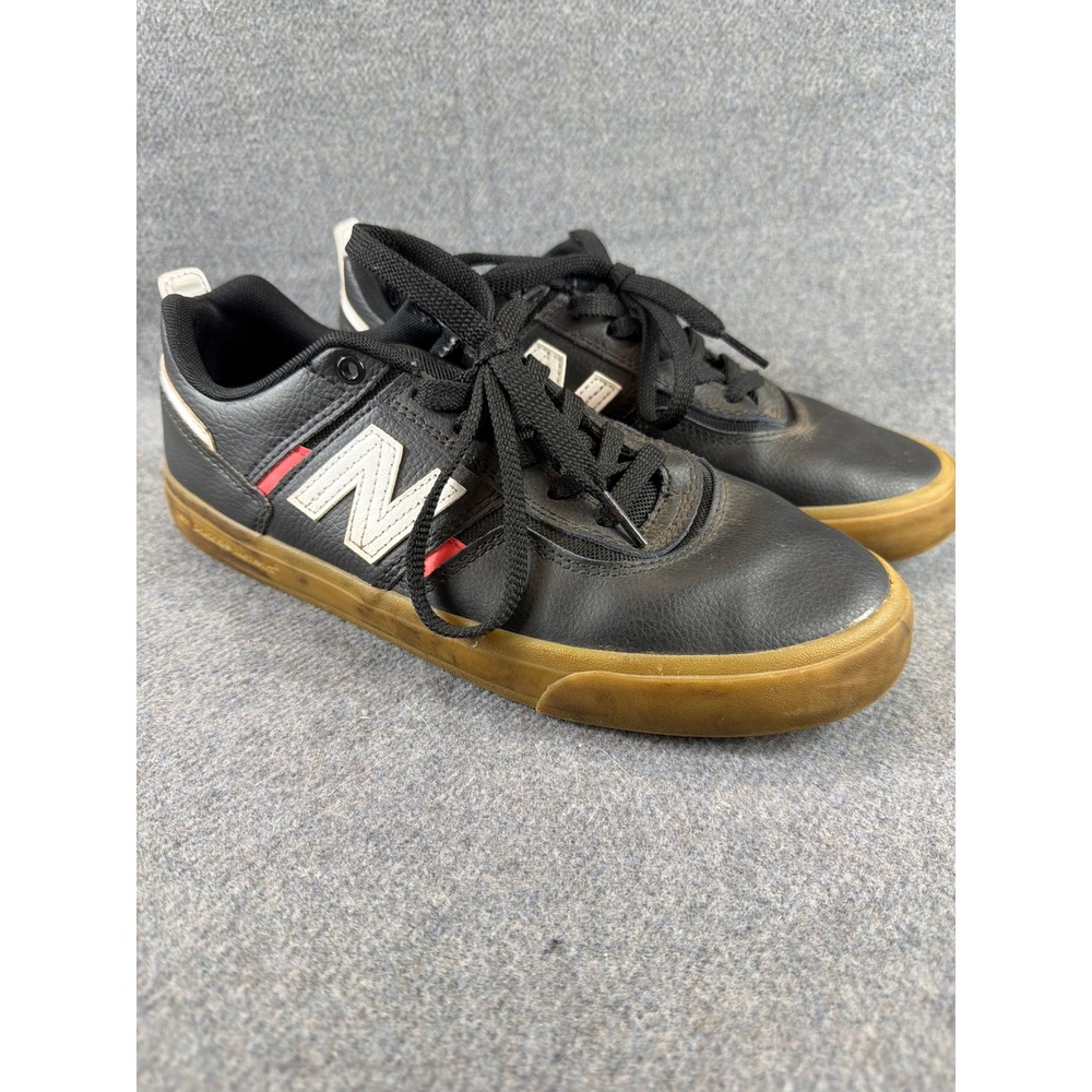 New Balance 306 Jamie Foy Mens 9 Black Leather Skate Shoes Gum Sole NM306SLH